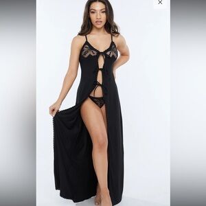 Savage x Fenty A Peek Behind the Lace Maxi Slip